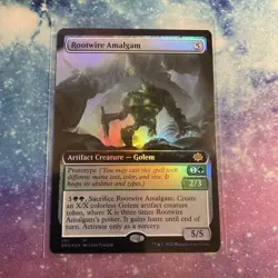 Rootwire Amalgam (FOIL) x1 - MTG The Brothers' War BRO #351 - Image 1