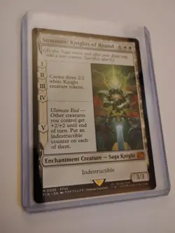 Summon: Knights of Round Final Fantasy MTG card - Image 3