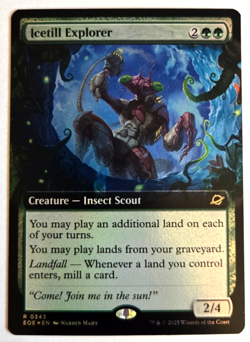 Icetill Explorer #192 FOIL Edge of Eternities Magic the Gathering MTG NM - Image 1