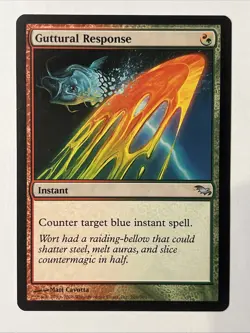 MTG SkeenAB Gutteral Response from Shadowmoor. LP. - Image 1