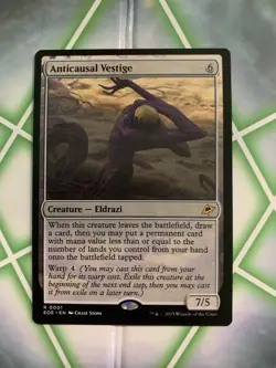 MTG Anticausal Vestige Regular Rare 0001 Edge Of Eternities NM English - Image 1