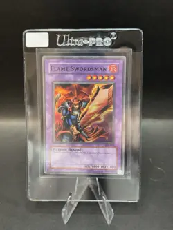 Yugioh Flame Swordsman (LOB-003) NM - Image 1