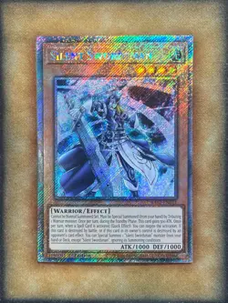 Yugioh Silent Swordsman RA02-EN011 Platinum Secret Rare 1st Ed NM - Image 1