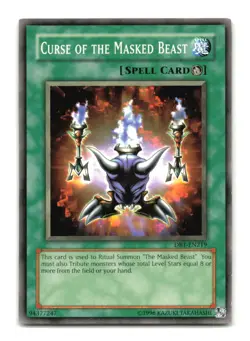 Curse of the Masked Beast - DB1-EN219 - YuGiOh-LP - Image 1