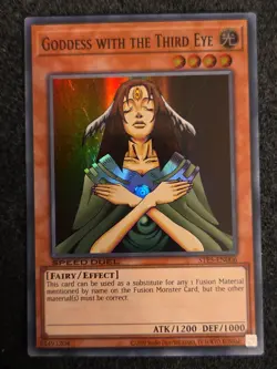YU-GI-OH! Goddess with the Third Eye STP5 - EN006 Super Rare Speed Duel NM - Image 1