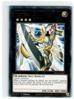 Yu-Gi-Oh! Number 39: Utopia Rare KICO-EN042 Lightly Played 1st Edition - Image 1