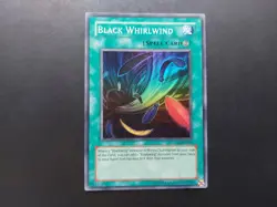 Yugioh - Black Whirlwind TU01-EN005 Super Rare - Image 1