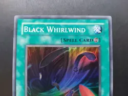 Yugioh - Black Whirlwind TU01-EN005 Super Rare - Image 2