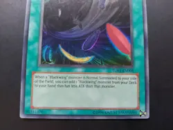 Yugioh - Black Whirlwind TU01-EN005 Super Rare - Image 3