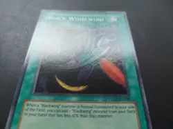 Yugioh - Black Whirlwind TU01-EN005 Super Rare - Image 5