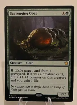 Scavenging Ooze MTG Foundations Regular - Image 1