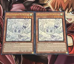 Yu-Gi-Oh! Mulcharmy Fuwalos Ultra Rare RA04-EN050 NM x2 - Image 1