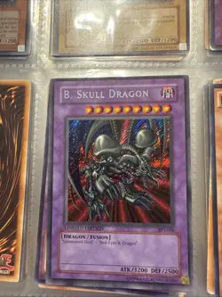 Yugioh B. Skull Dragon Secret Rare Holo BPT-006 Limited Edition LP - Image 1