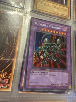 Yugioh B. Skull Dragon Secret Rare Holo BPT-006 Limited Edition LP - Image 3