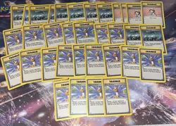 35x Vintage Base Set WOTC Pokemon Trainer Card Lot - LP - Image 1