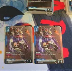 Gundam Card Game - Gundam RX-78-2 ST01-001 LR - English - NM/Mint - X2 - Image 1