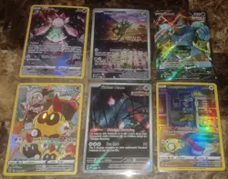 Pokemon TCG Full Art Holo 6 Card Mix Lot Near Mint Condition - Image 1