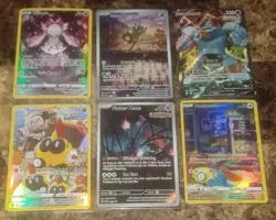 Pokemon TCG Full Art Holo 6 Card Mix Lot Near Mint Condition - Image 2