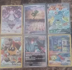 Pokemon TCG Full Art Holo 6 Card Mix Lot Near Mint Condition - Image 3