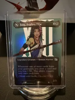 Fang, Fearless l'Cie (Borderless) MTG Final Fantasy Foil #0381 - English - Image 1