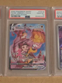 pokemon cards psa 10 english Lot Of 4, Urshifu, Pecharunt, Lumineon. - Image 4