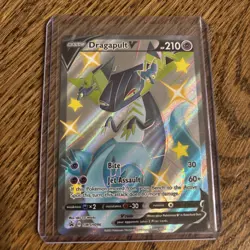 Pokemon TCG Dragapult V SWSH096 Sword & Shield Promo Cards NM - Image 1