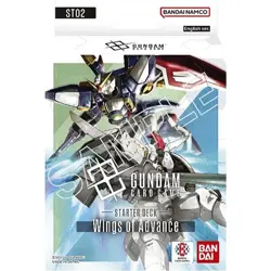 Bandai Gundam Card Game - Starter Deck 02: Wings of Advance (ST02) - Image 1