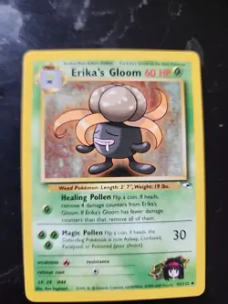 Pokemon TCG Erika's Gloom Gym Heroes 45/132 Unlimited Uncommon Card - Image 1