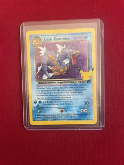 Pokemon Dark Gyarados TCG Holo Rare Card 8/82 Classic Collection - Image 1