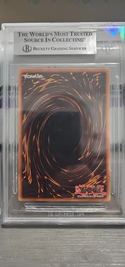 Beckett 7.5 Near Mint+ 2002 Jinzo Secrete Rare 1st Edition Yugioh Card #PSV-000 - Image 2