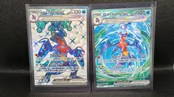 Pokemon TCG - Garchomp EX Paradox Rift - Two Card Lot (Both NM) - Image 1
