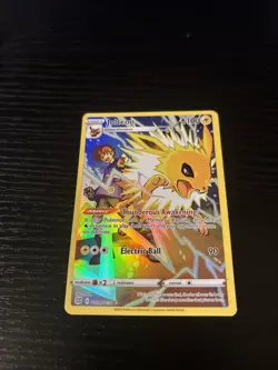 Pokemon Sword and Shield 2022 Brilliant Stars Jolteon Trainer Gallery TG04/TG30 - Image 2