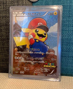 Mario & Pikachu 294/XY-P, Excellent Condition, Pokemon Card, Japan - Image 1