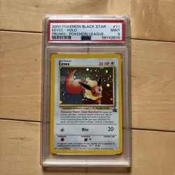 PSA 9 Eevee #11 Black Star Promo 2000 Holo Pokemon Card Mint - Image 1