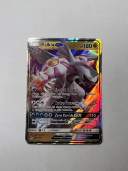 Pokemon TCG Palkia GX Sun & Moon: Ultra Prism 101/156 Holo Ultra Rare NM - Image 1