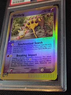 EX Dragon Girafarig - Reverse Foil Holo #16/97 - 2003 Pokemon Graded Mint PSA 9 - Image 2