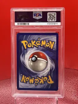 1999 Pokemon Fossil #4 Dragonite Holo PSA 5 - Image 2