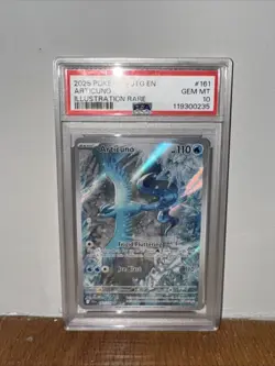 2025 Pokemon Articuno Illustration Rare Gem MT 10 Card - Image 1