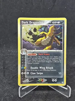 Pokemon Card Dark Dragonite 15/109 EX-Team Rocket Returns Holo Rare - Image 1