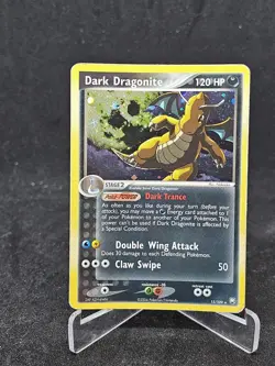 Pokemon Card Dark Dragonite 15/109 EX-Team Rocket Returns Holo Rare - Image 3