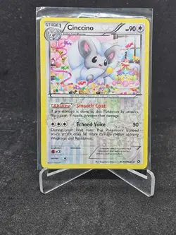 Pokemon Card Cinccino RC19/RC25 Legendary Treasures Reverse Holo Uncommon - Image 1