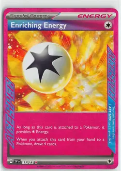 Pokemon Scarlet & Violet Surging Sparks Enriching Energy Foil ACE SPEC Rare #191 - Image 1