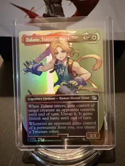 Zidane, Tantalus Thief (Borderless) MTG Final Fantasy Foil #0405 - English - Image 1