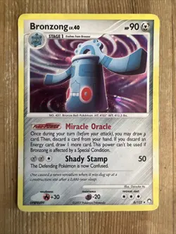 Bronzong 6/123 Holo Rare - D&P Mysterious Treasures - Pokemon TCG - LP - Image 1