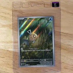 2024 Feebas 198/191 Surging Sparks Pokemon Rare Full Art - Taby CardT MT 9.5 - Image 1