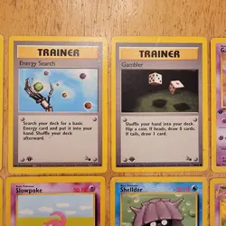 Pokemon TCG 1st Edition Fossil Lot Non-Holo 18 Cards Total Vintage 1999 - Image 3