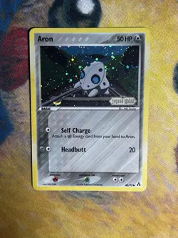 Aron 48/92 EX Legend Maker Reverse Holo Stamped 2006 Pokemon Card - Image 2