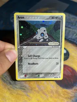 Aron 48/92 EX Legend Maker Reverse Holo Stamped 2006 Pokemon Card - Image 3