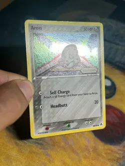 Aron 48/92 EX Legend Maker Reverse Holo Stamped 2006 Pokemon Card - Image 4