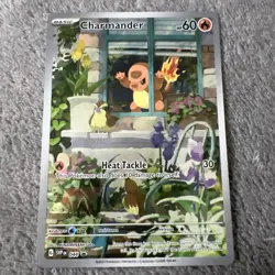 Pokemon TCG Charmander 044 SV Scarlet & Violet Promo Holo Card SVP English - Image 1